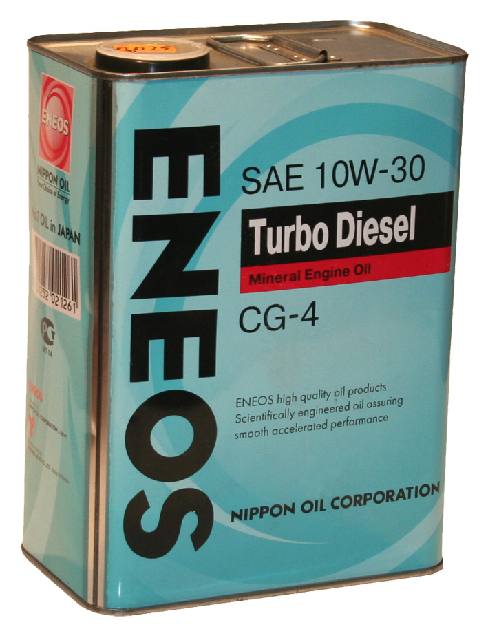 Eneos OIL1422 Всесезонное минеральное моторное масло для дизельных двигателей с турбонаддувом.