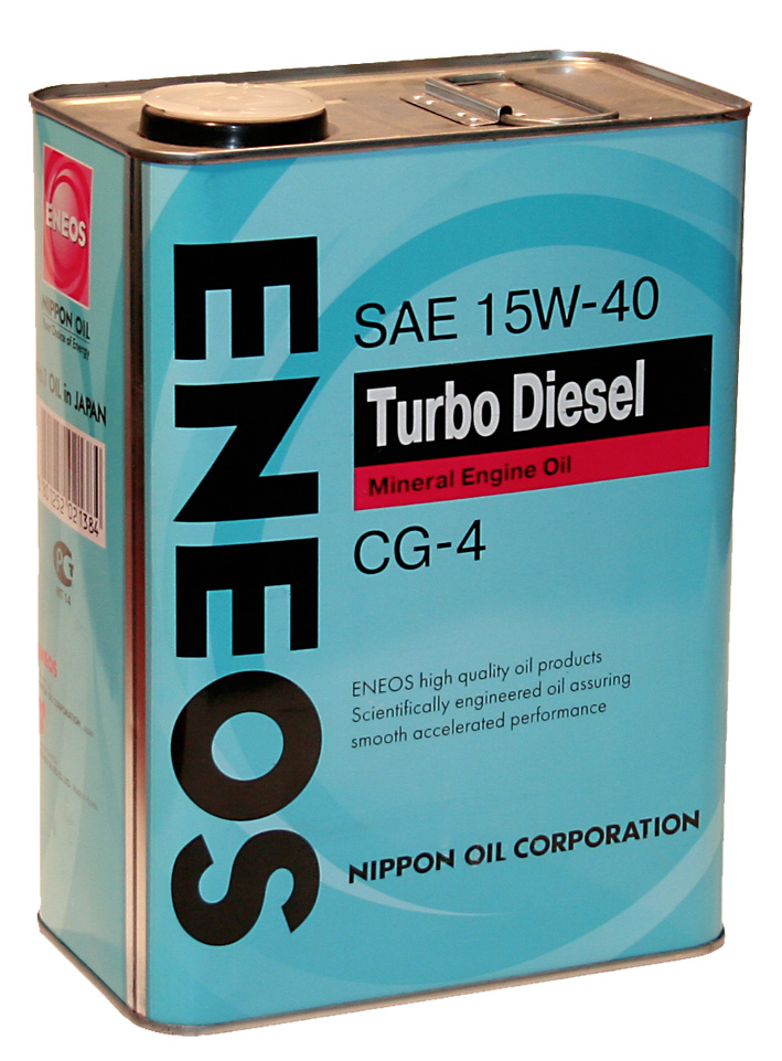 Eneos OIL1427 Летнее минеральное моторное масло для дизельных двигателей высокой мощности, в том числе оборудованн