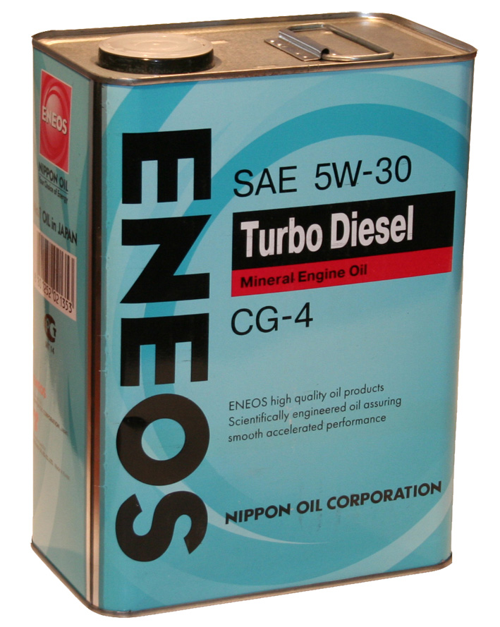Eneos OIL1432 Зимнее минеральное моторное масло для дизельных двигателей.