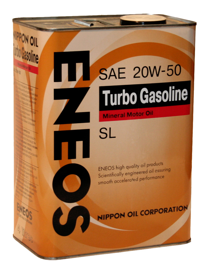 Eneos OIL1443 Минеральное моторное масло предназначается для бензиновых двигателей с турбонаддувом и многоклапанно