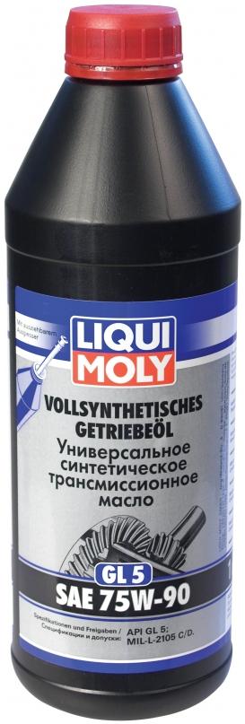 Liqui Moly 1950 Полностью синтетическое гипоидное трансмиссионное масло для дифференциалов и механических коробок пе