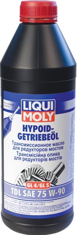 Liqui Moly 3945 Универсальное полусинтетическое трансмиссионное масло. Относится к классификации TDL - Total Drive L