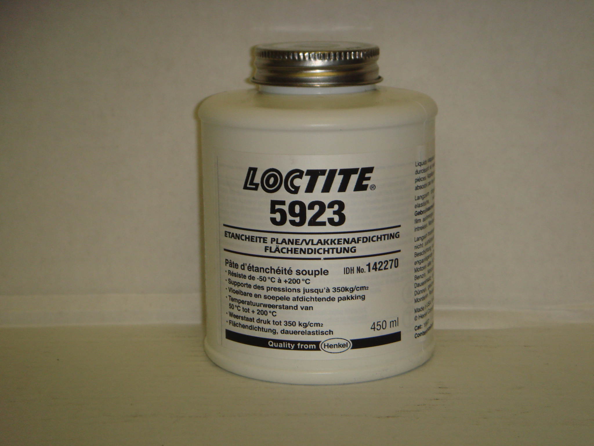 Loctite 142270 Уплотнитель незастывающий кистевой (банка), 450 мл