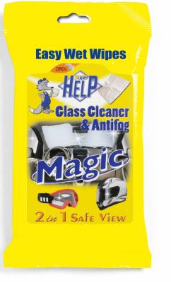 Super Help 710 Салфетки влажные для очистки стекол с антизапотевающим действием